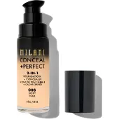 Milani CONCEAL & PERFECT LIQUID FOUNDATION 00B Light