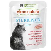 Almo Nature Økonomipakke HFC Sterilised 24 x 50 g - Kyllingfilet