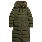 Superdry Everest Faux Fur Longline Jakke