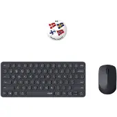 Rapoo 9010M - Tastatur & Mussett - Nordisk - Svart