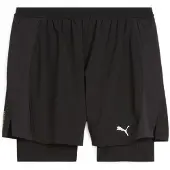 Puma VELOCITY 2-in-1 Running Shorts Men, Clothing, Black, 3XL