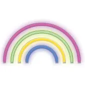 Forever TelForceone neon LED-lampe RAINBOW 5 farger FLNE14X Light