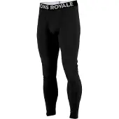 Mons Royale Cascade Merino Base Layer, Stillongs, Herre, Black