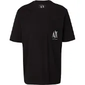 Armani Exchange for man. XM000366AF12308UC001 Relax T-shirt black (XXL), Casual, Cotton, Short sleeve