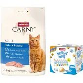Animonda Carny Adult kylling + ørret - Økonomipakke: 2 x 10 kg