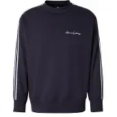 Armani Exchange for man. 8NZMSGZ9N1Z1510 Navy sweatshirt (S), Casual, Polyester, Modal, Long sleeve