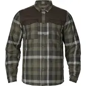 Härkila Asmund Insulated Wool Shirt Jacket Men Willow Green/Phantom M