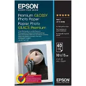 Epson Premium Glossy fotopapir 100 x 150 mm 255 g/m², 40 ark C13S042153