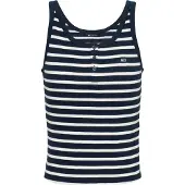 Tommy Hilfiger Button Ermeløs T-skjorte