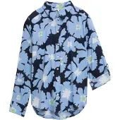 Tom Tailor Printed Collar Langermet Bluse