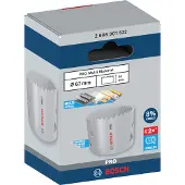 Bosch Accesorios PRO Multi Material, Enkelt, Bor, Gips, Metall, Ikke-jernholdig metall, Plast, Mykt treverk, Grått, Koboltstål, Koboltlegert høyhastighetsstål (HSS-Co)
