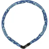ABUS KæDelås - 4804C Symboler - 75 cm - Blå - - OneSize - Sikkerhetsutstyr