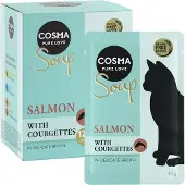 Cosma Økonomipakke Soup 48 x 40 g Laks med squash