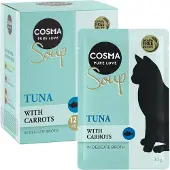 Cosma Økonomipakke Soup 48 x 40 g Tunfisk med gulrot
