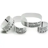 Zebra Z-Band Direct Pediatric - Polypropylen (PP) - adhesiv - 25.4 x 177.8 mm 250 stk håndleddsbånd - for Zebra HC100 Patient I.D. Solution