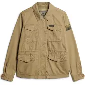 Superdry for woman. W5011671A Military jacket M65 brown (XS), Casual, Cotton, Long sleeve