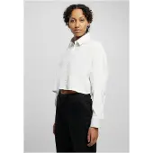 Urban Classics Cropped Oversize Langermet Bluse