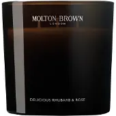 Molton Brown Delicious Rhubarb & Rose Luxury Scented Candle 600 g