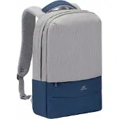Rivacase Riva Case 75 series 7562 - Notebookryggsekk - 15.6 - grå, mørk blå