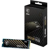 MSI SPATIUM M450 - SSD - 1 TB - intern - M.2 2280 - PCIe 4.0 x4 (NVMe)