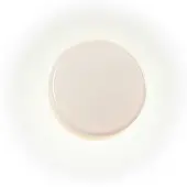 Marset LED-vegglampe Caramel, opal, Ø 28 cm, TRIAC, glass