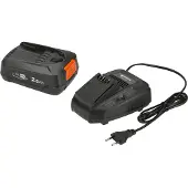 Gardena startsett P4A SC AL18V-20 + 1x 2,0Ah startsett batteri
