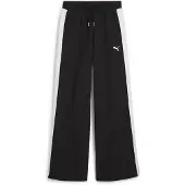 Puma T7 Oversized Track Pants Unisex, Clothing, Black, L