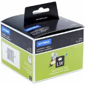Dymo LW multifunksjonelle etiketter, 32mm x 57mm, ruller med 1000 stk.