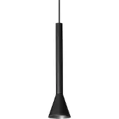 Ideal Lux LED-pendellampe Diesis, svart, Ø 6 cm, metall