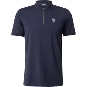 Emporio Armani for man. 8NPF13_PJRGZ Navy short sleeve polo shirt (M), Casual, Yellow, Viscose