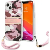 GUESS GUHCP13MKCABPI iPhone 13 6,1" rosa/rosa hardcase Camo Strap Collection