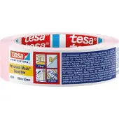 TESA profesjonell malertape presis for delikate overflater 50 m 30 mm rosa - 04333-00019-01