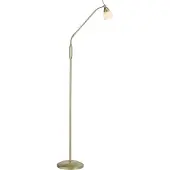 Paul Neuhaus gulvlampe Pino, messing, 163 cm, dimbar, G9