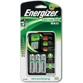 Energizer Pro-Charger - Batterilader - (for 4xAA/AAA) + AC-strømadapter + batteri 4 x AA-type - NiMH - 2000 mAh