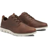 Timberland for man. TB0A2A3PV131 Bradstreet brown leather low top lace-up trainers (40), Flat, Laces, Casual