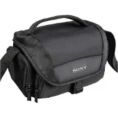 Sony LCS-U21 - Eske for digitalfotokamera / camcorder - neopren - svart - for Cinema Line ILME-FX3; Handycam FDR-AX43; a VLOGCAM ZV-E10; a1; a7 IV;...