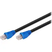 Goobay LAN CAT 6 UTP - Outdoor - Svart - 75m