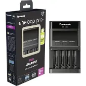 Panasonic eneloop BQ-CC65E - Batterilader - 4 x batterier lader - 1 A (USB)