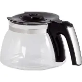Melitta 6758146, Jug, Enjoy Top: Typ 1017-04, 1021-01, Aromafresh, Svart, Rustfritt stål, Gjennomsiktig, 1 stykker