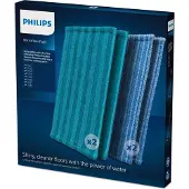 Philips XV1700 - Mikrofiberputesett - for støvsuger - for 8000 Series SpeedPro Aqua FC6728 SpeedPro Max FC6904 SpeedPro Max Aqua FC6901, FC6904