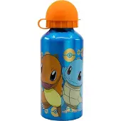 Pokémon - Drikkeflaske - 400 ml - Aluminium - Blå/Gul m. Pikachu - - OneSize - Drikkeflaske