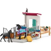 Schleich Horse Box with Mare and Foal