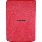 Pocketbook - Lommebok for eBook-leser - PU imitasjonslær, bomull, plastikk - rød - for Verse, Verse PRO