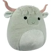 Squishmallows Kosedyr - 40 cm - Fuzz A Mallows Iver Highland Cow - - OneSize - Kosedyr