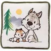 Nici Ulv Winny &amp; Ekorn Jojo Pute 25x25 Cm