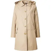 Ralph Lauren for woman. 297967121002 Beige cotton-blend tartan coat (XL), Casual