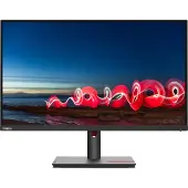 Lenovo ThinkVision T27i-30 - LED-skjerm - 27" - 1920 x 1080 Full HD (1080p) @ 60 Hz - IPS - 300 cd/m² - 1000:1 - 4 ms - HDMI, VGA, DisplayPort - svart