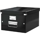 Leitz Oppbevaringsboks Click & Store WOW Medium Sort