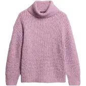 Superdry Brushed Rib Slouch Nk Genser Med Høy Hals