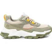 Refresh for woman. 17240404-KAKI Shoes 172404 green (38), Flat, Laces, Casual